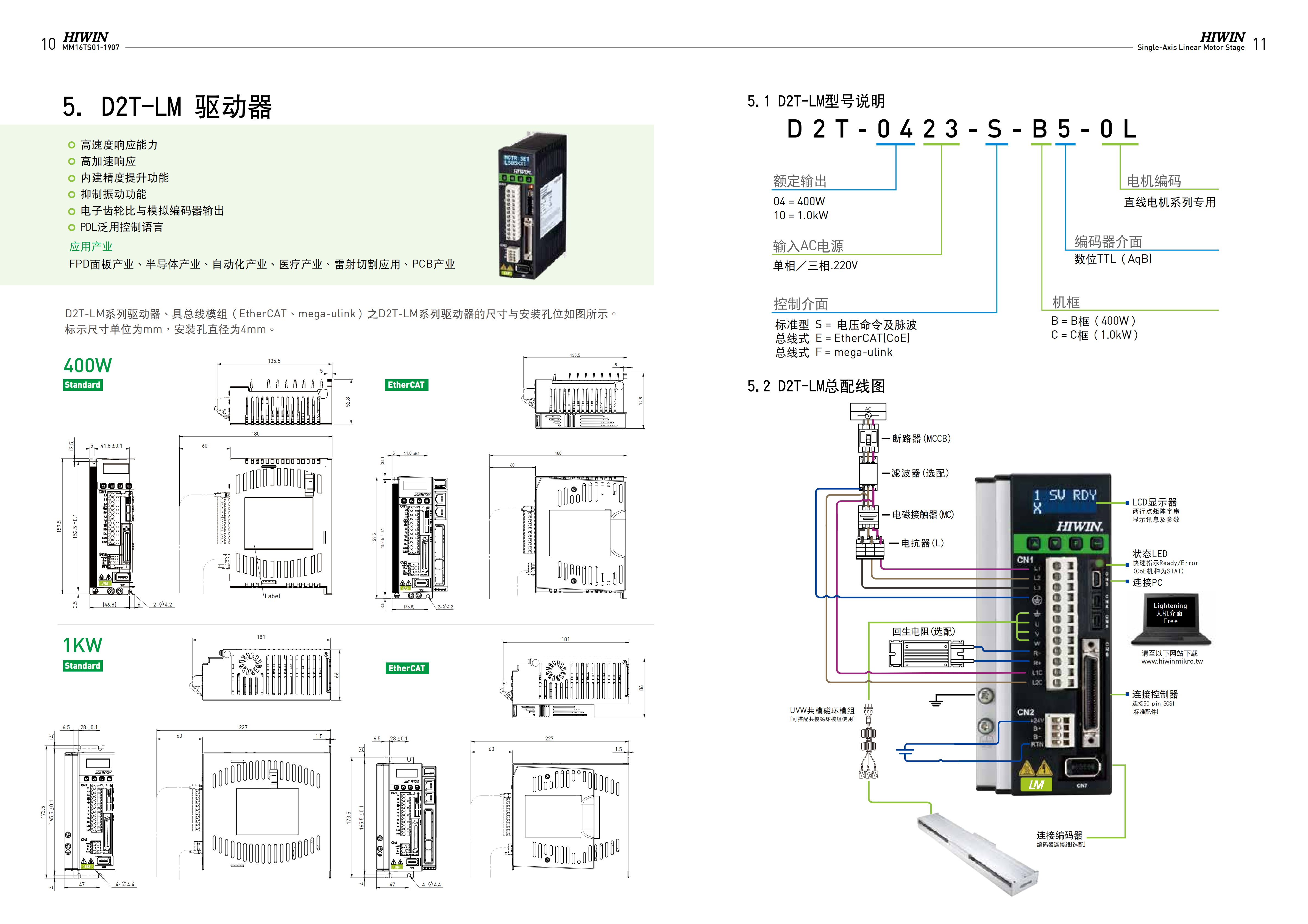 標(biāo)準(zhǔn)SSA-18S100上銀直線電機單軸定位平臺